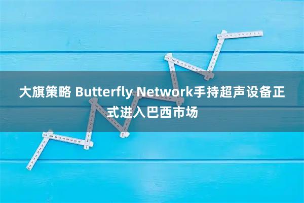 大旗策略 Butterfly Network手持超声设备正式进入巴西市场